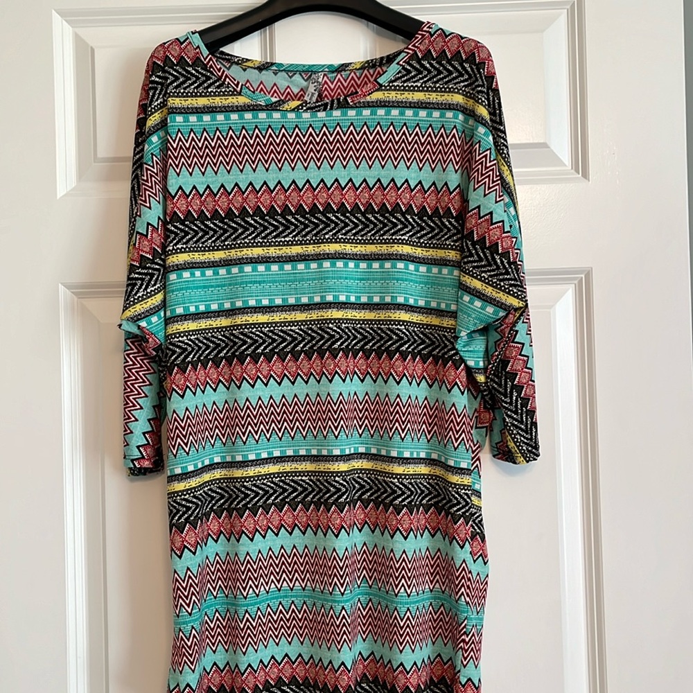 Women’s Fun Tunic With Lots of Color